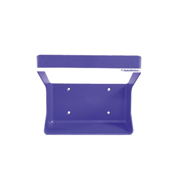 MENSOLA PORTATANICA A MURO AZZURRA STAFFA PER TANICA DA 5KG         2/ct