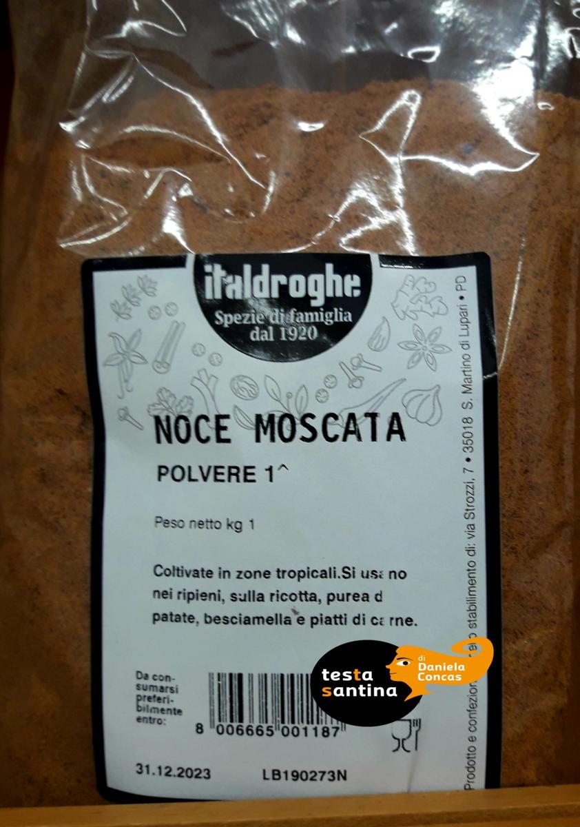 NOCE MOSCATA PURA POLVERE 1kg Italdroghe                           10/ct