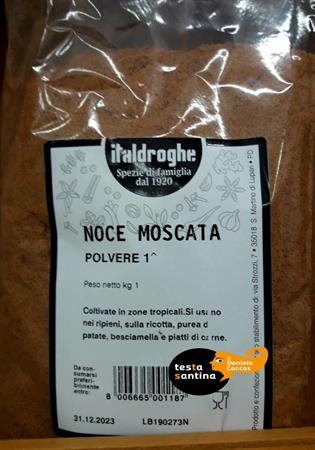 NOCE MOSCATA PURA POLVERE 1kg Italdroghe                           10/ct